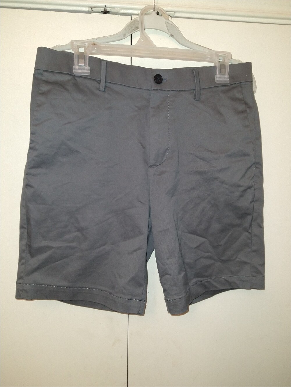 Banana Republic 9" Short Gray Chino Shorts Men's sz 32x9.